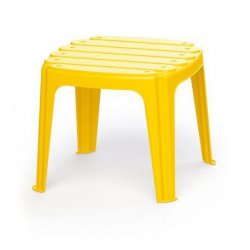 Stolik dziecięcy plastikowy żółty DL3207 Wader